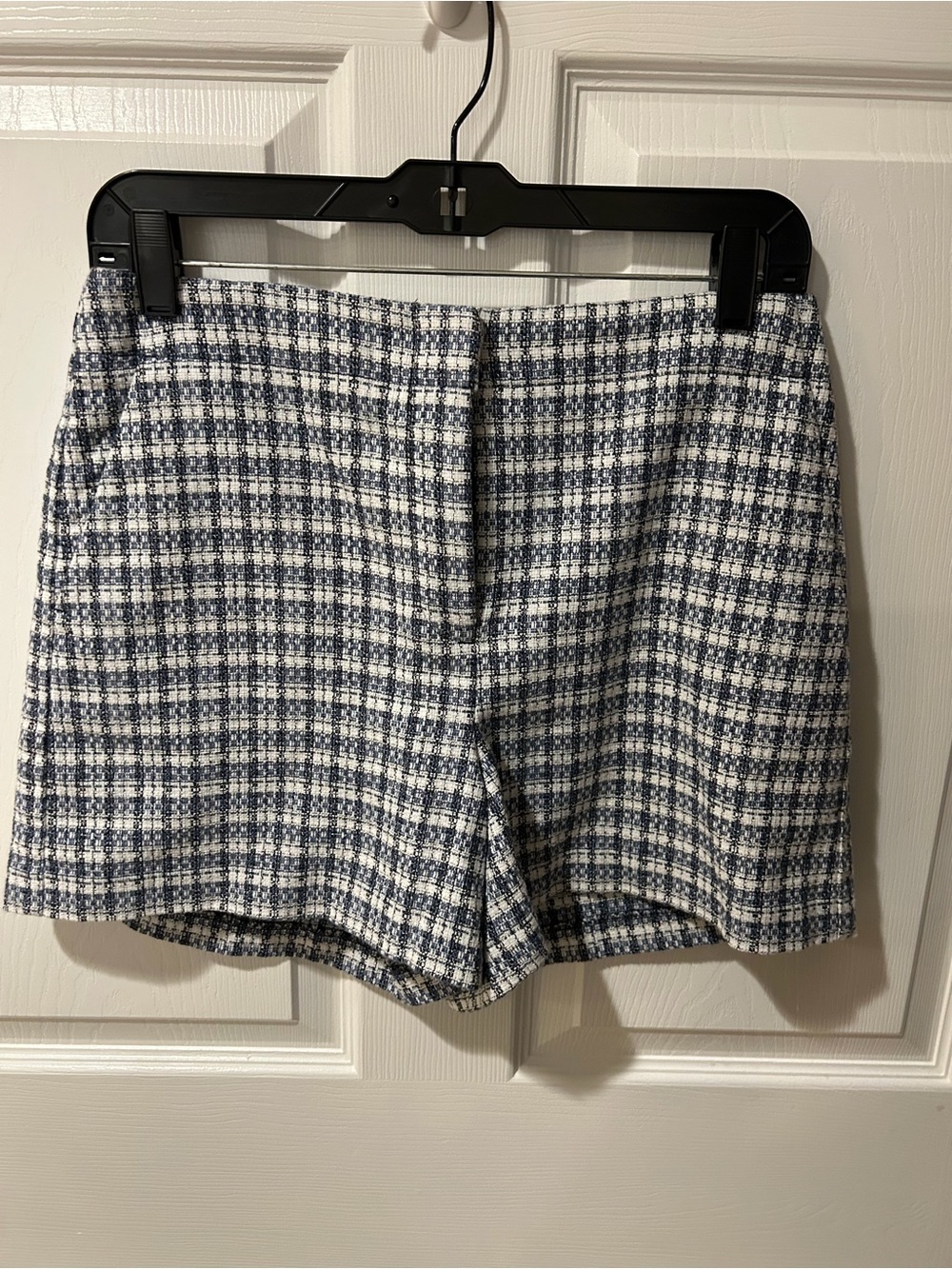 LOFT Blue and White Shorts Size 2